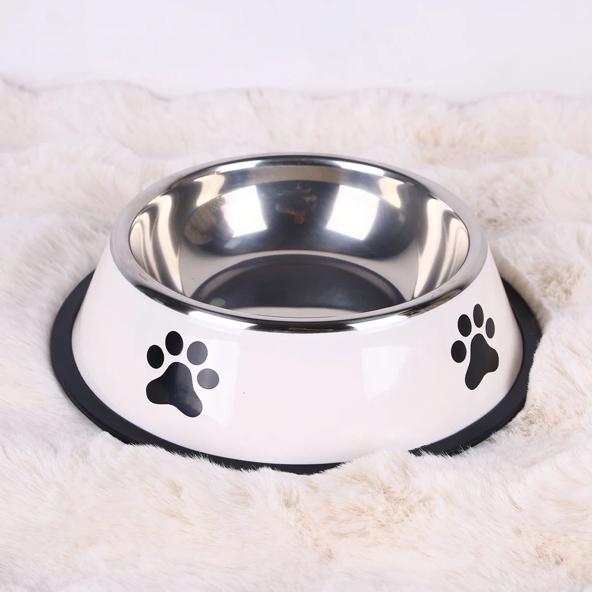 🐾 Tigela de Aço Inox para Cães e Gatos 🍽️🐶🐱