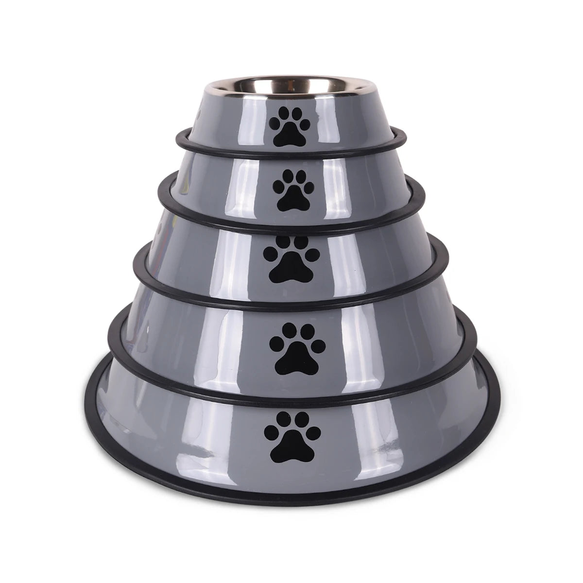 🐾 Tigela de Aço Inox para Cães e Gatos 🍽️🐶🐱