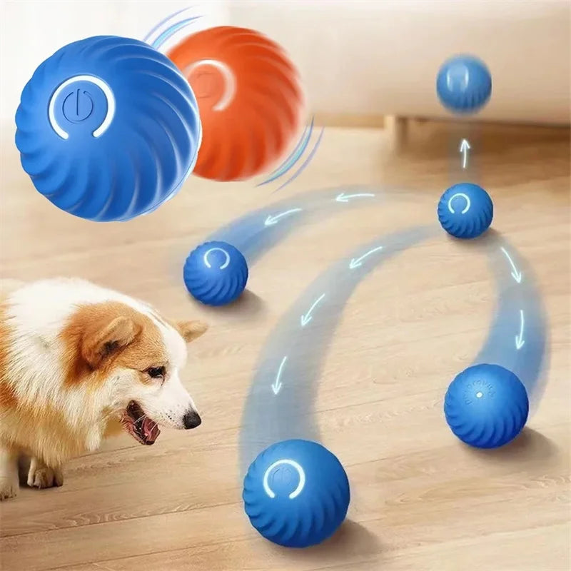 🐾🎉 Bola Inteligente que pula e rola para Cães e Gatos⚡🐶🐱