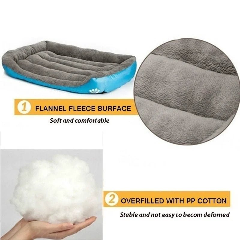 Cama Aconchegante para Cães e Gatos – Macia, Quentinha e Impermeável! 🐶🐱✨