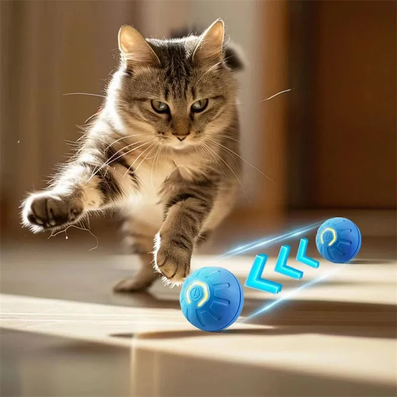 🐾🎉 Bola Inteligente que pula e rola para Cães e Gatos⚡🐶🐱