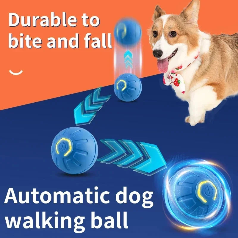 🐾🎉 Bola Inteligente que pula e rola para Cães e Gatos⚡🐶🐱